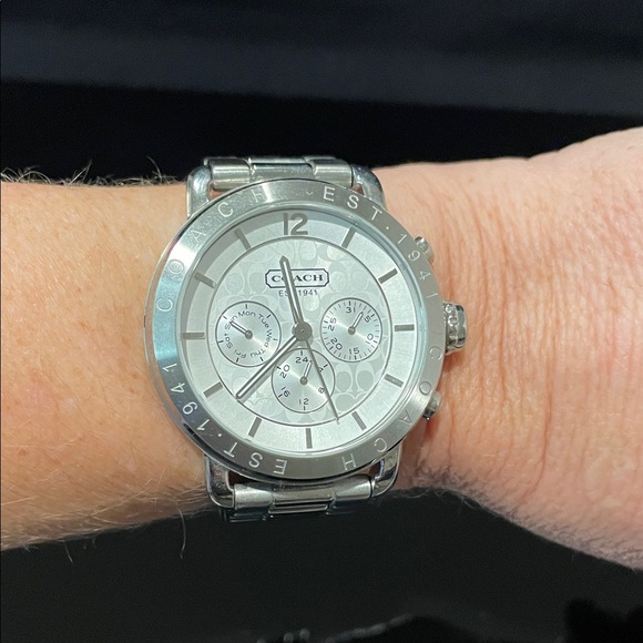 Coach Accessories - Coach Silver Women's Watch